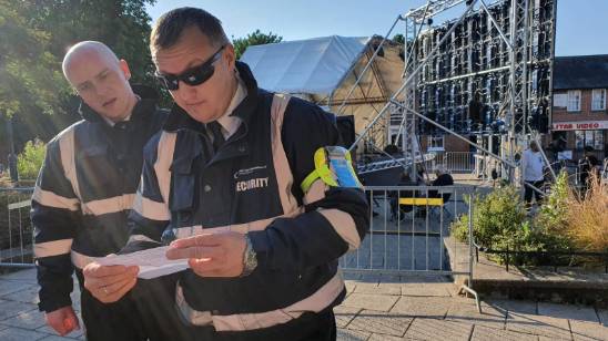 Manned guarding services